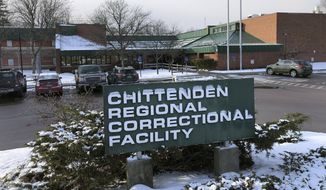 FILE - This Dec. 7, 2019, photo shows the Vermont women&#39;s prison, the Chittenden Regional Correctional Facility in South Burlington, Vt. An independent investigation released on Wednesday, Dec. 23, 2020, found there was a &amp;quot;disturbing degree&amp;quot; of sexual misconduct in the state&#39;s only women&#39;s prison. (AP Photo/Willson Ring, File)