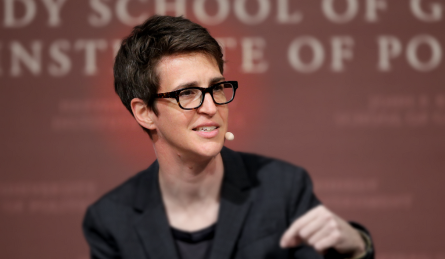 Rachel Maddow of MSNBC is just one of the news wags who keep shouting &quot;bombshell!&quot; regarding supposedly nefarious behavior in Ukraine. (Associated Press) Photo edited for Best of 2020 list. 