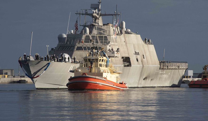 The littoral combat ships project has been bedeviled with engineering headaches since its inception. Now a newly revealed mechanical problem with the propulsion system could signal a potentially disastrous design flaw throughout the ships. (U.S. Navy photograph)
