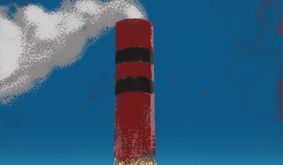 Paris climate agreement illustration by The Washington Times
