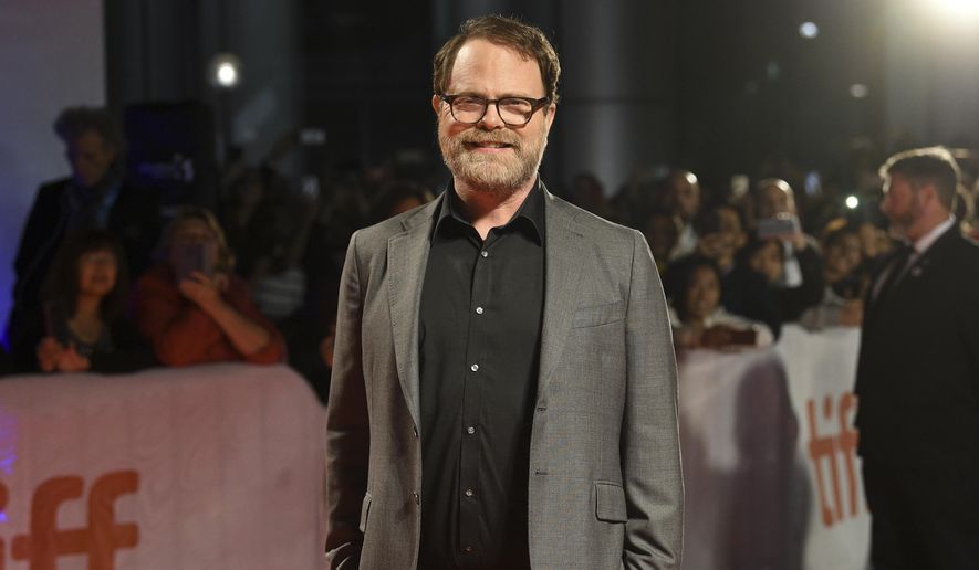 Actor Rainn Wilson attends the premiere for &quot;Blackbird&quot; on day two of the Toronto International Film Festival in Toronto on Sept. 6, 2019. (Photo by Evan Agostini/Invision/AP) **FILE**