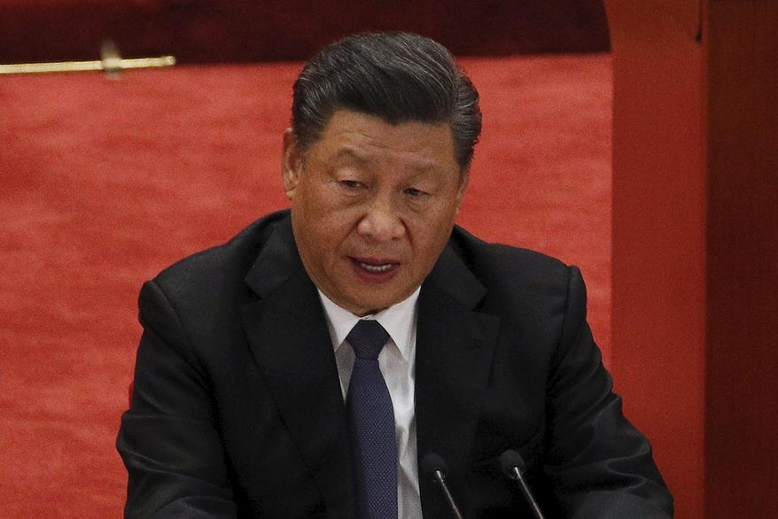Chinese President Xi Jinping had warned at the World Economic Forum last month that the U.S. risked starting a “new Cold War” if they tried to rally the rest of the world against Beijing. (AP Photo/Andy Wong, File)