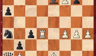 Donchenko-Caruana after 26. Qb1.