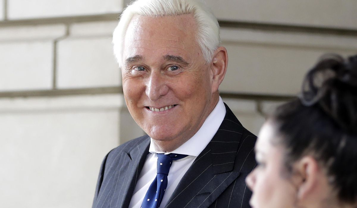 NextImg:Justice Department watchdog says no evidence Trump influenced Roger Stone’s sentencing