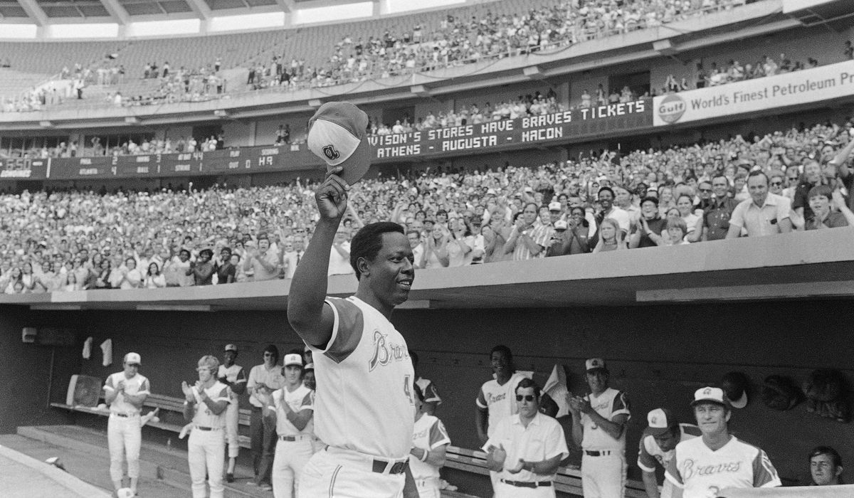NextImg:Georgia mulls swapping in ‘Hammerin’ Hank’ Aaron for statue of Confederate leader in U.S. Capitol