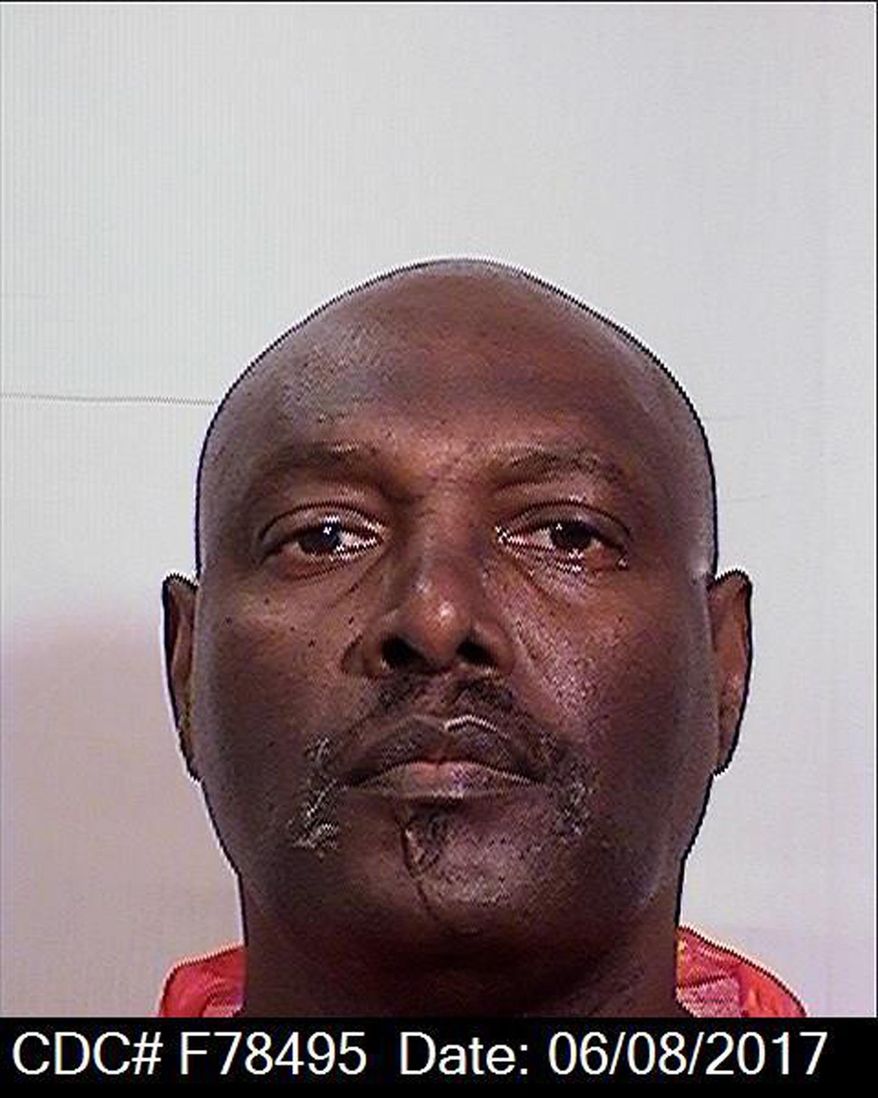 This June 8, 2017, photo provided by the California Department of Corrections and Rehabilitation, is Quinton Watts, a driver of a private bus that crashed in 2008 and killed 11 passengers headed to a Northern California casino. Watts is being released from prison after his sentence was reduced due to changes in state law. Watts, 64, was told Friday, Jan. 29, 2021, that he will be released next week, The Sacramento Bee reported. (California Department of Corrections and RehabilItation via AP)