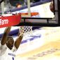 Northwestern guard Chase Audige reacts as he misses a dunk during the second half of an NCAA college basketball game against Rutgers in Evanston, Ill., Sunday, Jan. 31, 2021. (AP Photo/Nam Y. Huh)