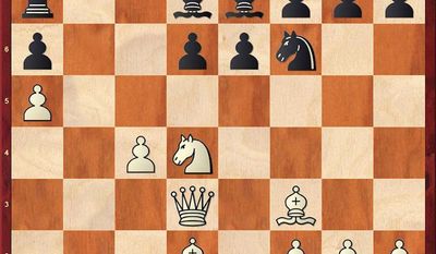 Van Foreest-Grandelius after 20...Nf6.