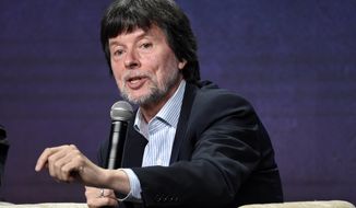 FILE - Ken Burns, director of the PBS documentary series &amp;quot;Country Music,&amp;quot; takes part in a panel discussion during the Television Critics Association Summer Press Tour on July 29, 2019, in Beverly Hills, Calif. Speaking Monday, Feb. 1, 2021, to the Television Critics Association in a virtual Q&amp;amp;A, PBS chief executive Paula Kerger rejected a filmmaker’s claim that public TV’s long relationship with Burns has come at the expense of diversity. (Photo by Chris Pizzello/Invision/AP, File)