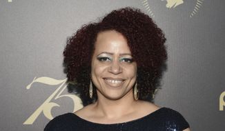 In this Saturday, May 21, 2016, file photo, Nikole Hannah-Jones attends the 75th Annual Peabody Awards Ceremony at Cipriani Wall Street in New York. Proposals in Arkansas, Iowa and Mississippi would prohibit schools from using the New York Times&#39; “1619 Project,&amp;quot; that focused on slavery&#39;s legacy. Hannah-Jones, who won a Pulitzer Prize for the lead essay in the project, called it a work of journalism that wasn&#39;t intended to replace what&#39;s being taught in schools. (Photo by Evan Agostini/Invision/AP, File)