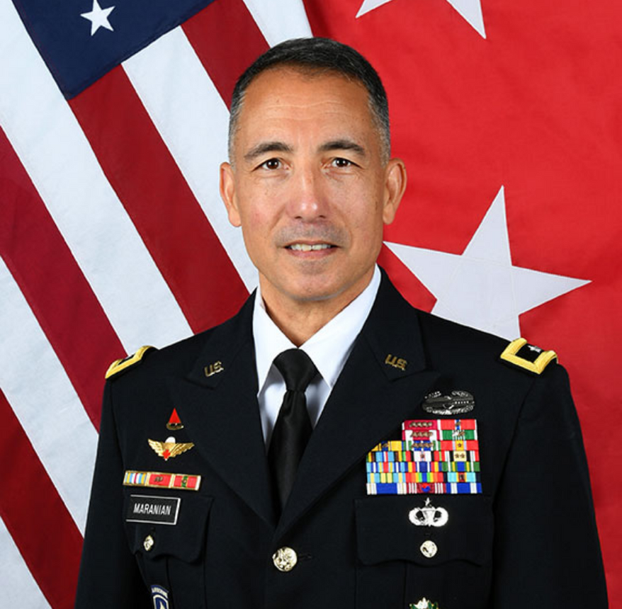 Maj. Gen. Stephen J. Maranian is shown in this official U.S. Army photograph. (U.S. Army War College) https://www.armywarcollege.edu/leadership/img/Maranian_offical.jpg
