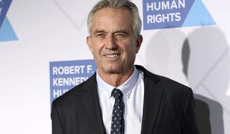 FILE - In this Dec. 12, 2019 file photo, Robert F. Kennedy, Jr. attends the 2019 Robert F. Kennedy Human Rights Ripple of Hope Awards at the New York Hilton Midtown in New York.  Instagram has banned Robert F. Kennedy Jr. for repeatedly sharing misinformation about vaccine safety and COVID-19, Thursday, Feb. 11, 2021.  Kennedy, the son of Robert F. Kennedy, is a leading source of debunked claims about the safety of vaccines and has amassed a huge following on social media. Kennedy remains on Instagram&#39;s owner, Facebook, despite that platform&#39;s moves to restrict vaccine misinformation.  (Photo by Greg Allen/Invision/AP, File)