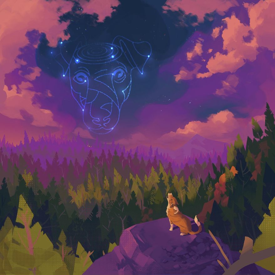 This cover image released by Thirty Tigers shows "Hunter And The Dog Star" by Edie Brickell & New Bohemians. (Thirty Tigers via AP)