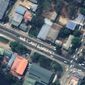 This satellite image provided by Maxar Technologies shows a painting of letters that reads, &amp;quot;WE WANT DEMOCRACY,&amp;quot; on a street in Yangon, Myanmar, Friday, Feb. 19, 2021. (Maxar Technologies via AP)