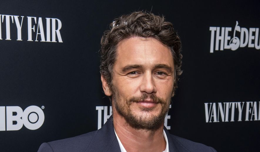 This Sept. 5, 2019 file photo shows James Franco at the premiere of HBO's "The Deuce" third and final season in New York. A settlement deal has been reached in a lawsuit that alleged James Franco intimidated students at an acting and film school he founded into exploitative sexual situations. A filing in Los Angeles Superior Court said a settlement had been reached in the class-action suit brought by former students at the now-defunct Studio 4. The document was filed on Feb. 11, but has not previously been reported. (Charles Sykes/Invision/AP, File)