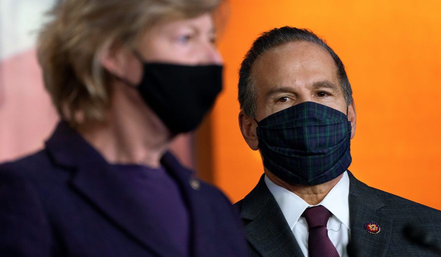 "According to multiple surveys over the past year, Republicans and Democrats agree on an overwhelming basis that these companies have too much power and that Congress must curb this dominance," Rep. David Cicilline of Rhode Island said. (Associated Press)