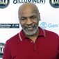 FILE - In this Aug. 2, 2019, file photo, Mike Tyson attends a celebrity golf tournament in Dana Point, Calif. Hulu on Thursday, Feb. 25, 2021, announced it has ordered “Iron Mike,” a limited series about the life of boxing great Mike Tyson. (Photo by Willy Sanjuan/Invision/AP, File)