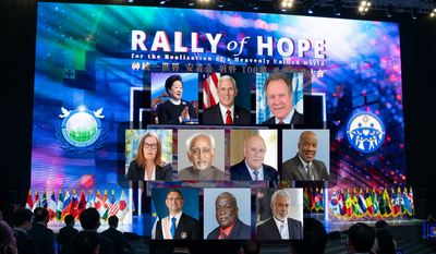 The rally, organized by the Universal Peace Federation (UPF), drew well over 1 million participants from across the globe, all united in the fight against oppression, poverty and racial discrimination.