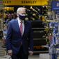 President Joe Biden visits W.S. Jenks &amp;amp; Son hardware store, a small business that received a Paycheck Protection Program loan, Tuesday, March 9, 2021, in Washington. (AP Photo/Patrick Semansky)