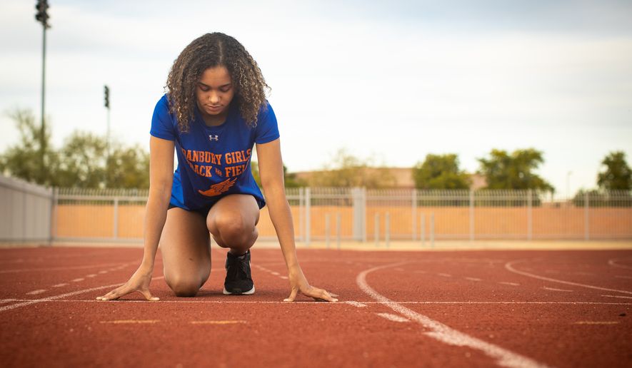 High school runner Alanna Smith is getting little support from Democrats in her battle to keep biological males off her track as she chases a chance to become a Lady Tiger. (Alliance Defending Freedom)