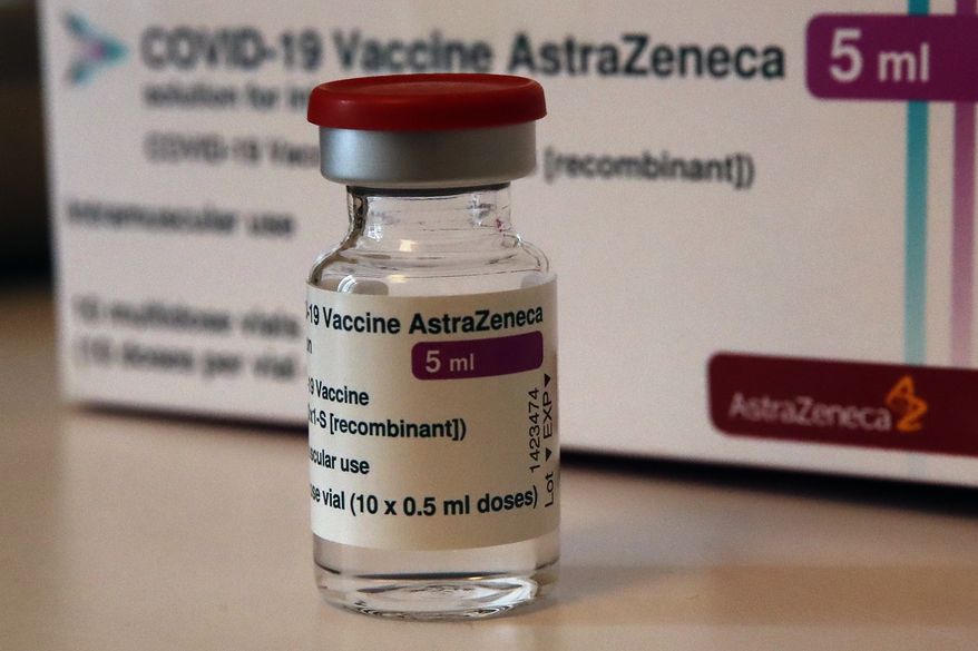 FILE - In this Monday, March 15, 2021 file photo a vial of AstraZeneca vaccine is pictured in a pharmacy in Boulogne Billancourt, outside Paris. At least a dozen countries including Germany, France, Italy and Spain have now temporarily suspended their use of AstraZeneca&#x27;s coronavirus vaccine after reports last week that some people in Denmark and Norway who got a dose developed blood clots, even though there&#x27;s no evidence that the shot was responsible. The European Medicines Agency and the World Health Organization say the data available don&#x27;t suggest the vaccine caused the clots and that people should continue to be immunized. Here&#x27;s a look at what we know  and what we don&#x27;t.(AP Photo/Christophe Ena, File)