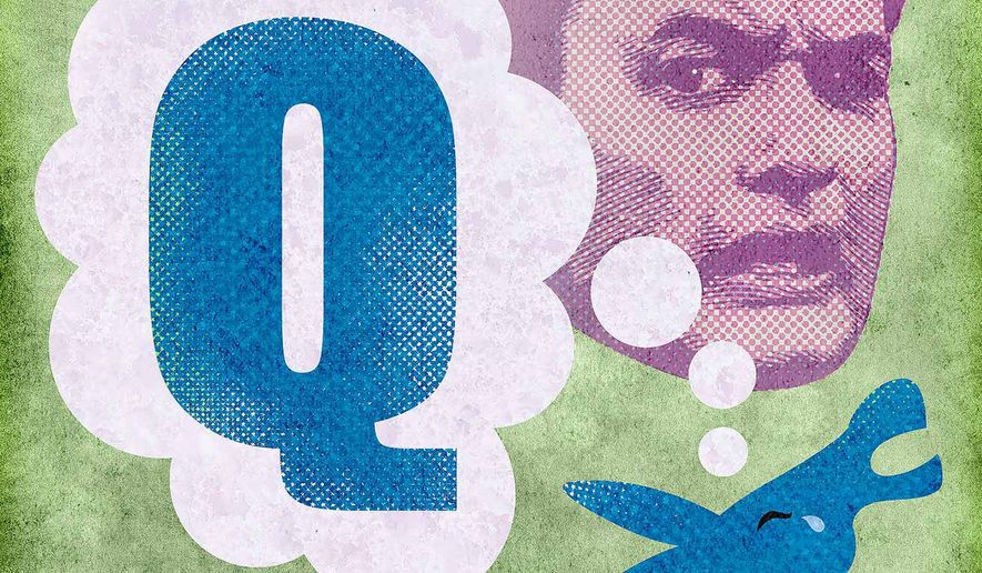 Democrats Bemoan Loss of Q Illustration by Greg Groesch/The Washington Times