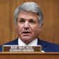 Rep. Michael McCaul, R-Texas, speaks during the House Committee on Foreign Affairs hearing on the administration&#39;s foreign policy priorities on Capitol Hill on Wednesday, March 10, 2021, in Washington. (Ken Cedeno/Pool via AP) ** FILE **