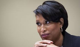 In this file photo, Washington, D.C., Mayor Muriel Bowser, testifies at the House Oversight and Reform Committee hearing, on D.C. statehood, Monday, March 22, 2021, on Capitol Hill in Washington. (Caroline Brehman/Pool via CQ Roll Call) **FILE**