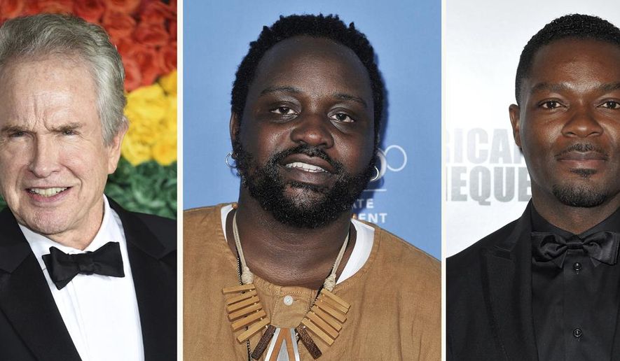 This combination photo of celebrities with birthdays from March 28-April 3 shows Lady Gaga, from left, Amy Sedaris, Warren Beatty, Brian Tyree Henry, David Oyelowo, Roselyn Sanchez and Rachel Bloom. (AP Photo)