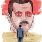 Assad and the Red Line Illustration by Linas Garsys/The Washington Times