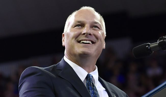 Rep. Pete Stauber, Minnesota Republican, explains how the Biden administration鈥檚 actions have strayed from Alexander Hamilton鈥檚 philosophy and how the responsible development of natural resources can help create prosperity through self-reliance. (Associated Press)