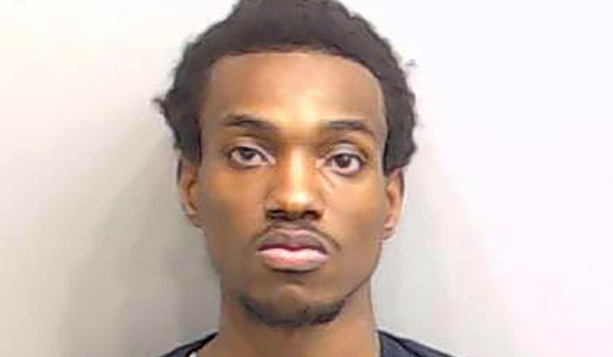 This Wednesday, March 24, 2021, booking photo provided by the Fulton County (Georgia) Sheriff's Office shows Rico Marley. Authorities say police arrested Marley, who walked into an Atlanta grocery store with multiple guns and body armor, just days after the mass shooting at a Colorado supermarket. (Fulton County Sheriff's Office via AP)