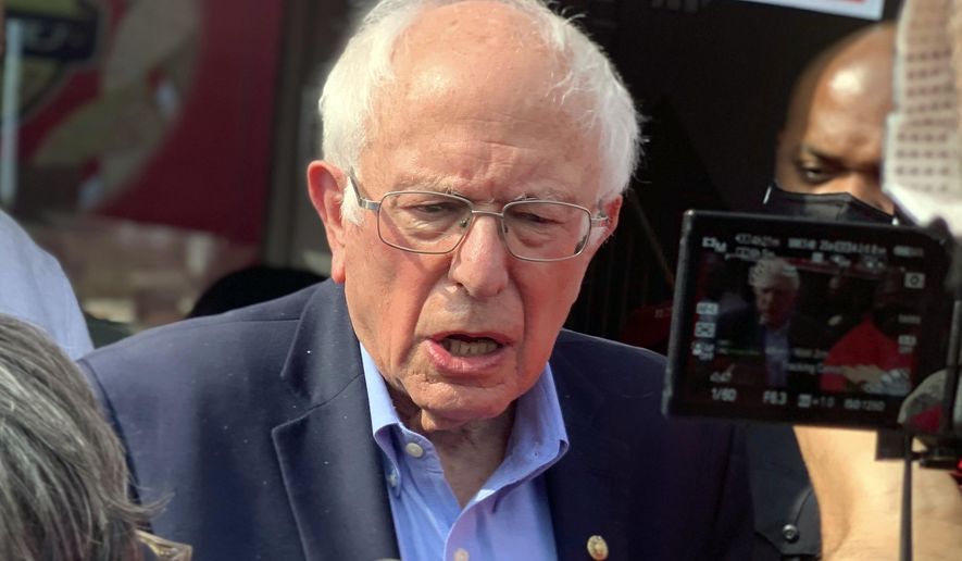 “I think we should extend it to four years,” Sen. Bernard Sanders, an avowed socialist from Vermont, said. (AP Photo/Kim Chandler)