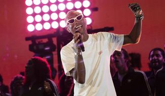 Pharrell Williams performs at the 2019 Global Citizen Festival on Sept. 28, 2019, in New York. Williams turns 48 on April 5. (Photo by Charles Sykes/Invision/AP, File)
