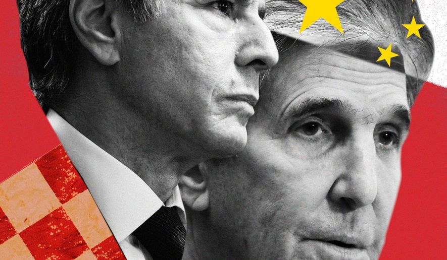 John Kerry Unmasked Illustration by Linas Garsys/The Washington Times