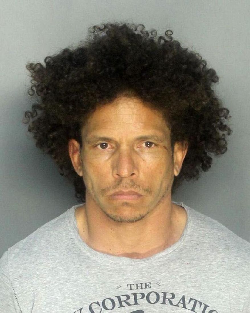 This photo provided by Miami-Dade Police shows Aliex Santiesteban. On Tuesday, March 30, 2021, Police say they've arrested Santiesteban, accused of abducting, sexually assaulting and shooting a 12-year-old boy who had snuck out of his home to walk to a friend’s house. (Miami-Dade Police via AP)