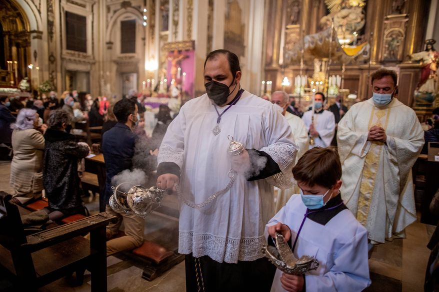 This year, far more churches will be open for Easter. Federal judges, at times, stepped in to override local officials' coronavirus restrictions in 2020. (Associated Press)