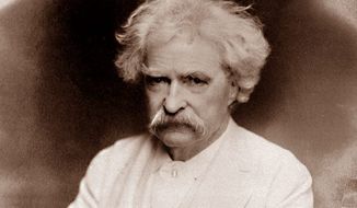 Mark Twain (Associated Press photo)