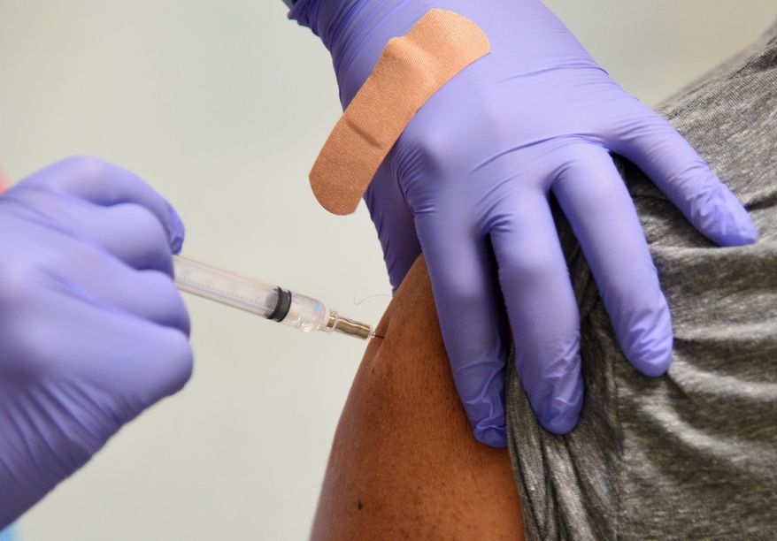 The Pinggu district of Beijing offered 50 yuan or items of equal value to people who got fully vaccinated against COVID-19 ahead of the World Leisure Conference this month. (ASSOCIATED PRESS)