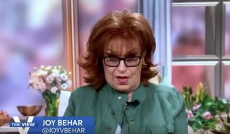 Joy Behar of ABC&#39;s &quot;The View&quot; says Democrats should &quot;push through&quot; gun control legislation as soon as possible, April 9, 2021. (Image: ABC, &quot;The View&quot; video screenshot)