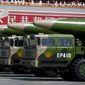 China is rolling out DF-26 ballistic missiles at a rapid pace and increasing its number of road-mobile launchers for the People&#39;s Liberation Army. (Associated Press/File)
