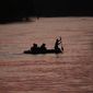Some smugglers use inflatable rafts to take families across the Rio Grande from Mexico to the U.S. Authorities in Texas have reported an increase in drownings in the river this year. (Associated Press)