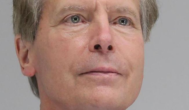 This Tuesday, April 13, 2021 booking photo provided by the Dallas County Sheriff&#x27;s Office shows former Texas Lt. Gov.  David Dewhurst. Dewhurst was arrested on a family violence charge in Dallas and released from jail early Wednesday, April 14, after allegedly assaulting a woman. (Dallas County Sheriff&#x27;s Office via AP)