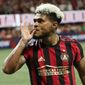 FILE - Atlanta United forward Josef Martinez (7) gestures towards the crowd after scoring a goal in second half of an MLS Eastern Conference Semifinal playoff soccer match against the Philadelphia Union in Atlanta, in this Thursday, Oct. 24, 2019, file photo. Martinez was knocked out of last year&#39;s season opener with an ACL injury that required surgeries that kept him out the rest of the season. He&#39;s not quite at full strength heading into United&#39;s opener, but close. (AP Photo/John Bazemore, FIle)