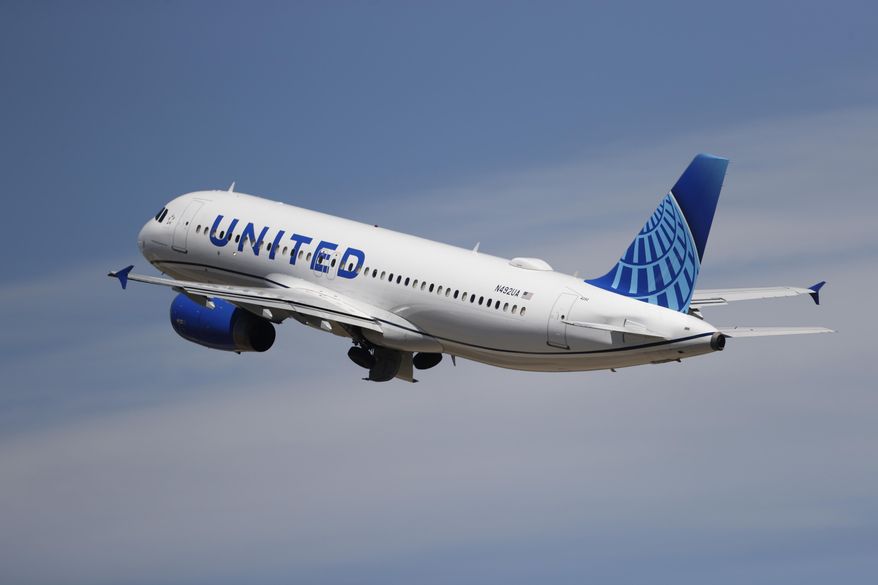A United Airlines jetliner lifts off from a runway at Denver International Airport, Wednesday, June 10, 2020, in Denver. On Monday, April 19, 2021, United Airlines said it is still losing money, and it&#x27;s waiting for a turnaround in lucrative business and international travel to get it back to profitability. (AP Photo/David Zalubowski)