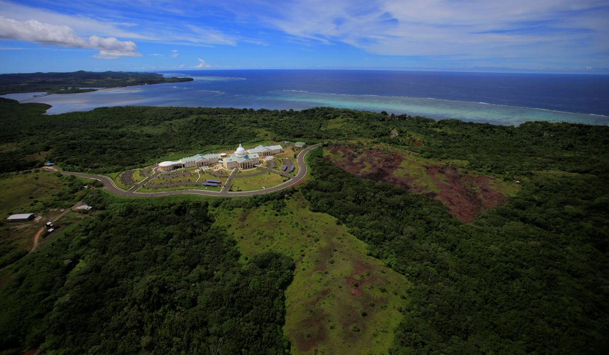 Palau invites U.S. military to build on remote islands