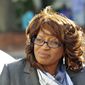 Former U.S. Rep. Corrine Brown walks to the federal courthouse in Jacksonville, Fla. (Bob Self/The Florida Times-Union via AP, File)