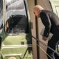President Joe Biden boards Marine One on the Ellipse near the White House in Washington, Saturday, May 15, 2021. (AP Photo/Manuel Balce Ceneta)