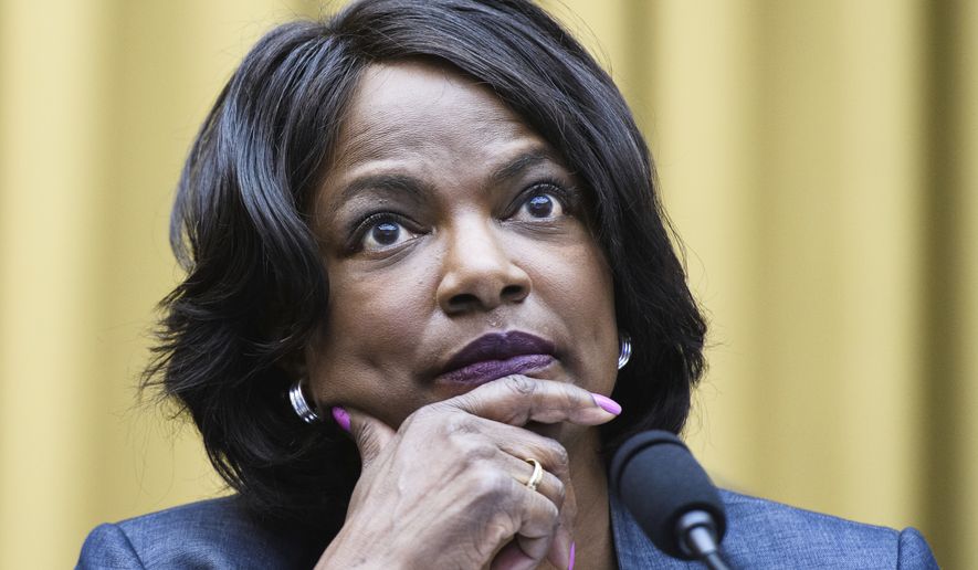In this July 29, 2020 file photo, Rep. Val Demings, D, Fla., speaks during a House Judiciary subcommittee hearing on Capitol Hill in Washington. Demings is planning to challenge Florida Sen. Marco Rubio, giving Democrats a boost in a competitive 2022 race that could decide control of the Senate. (Mandel Ngan/Pool via AP)