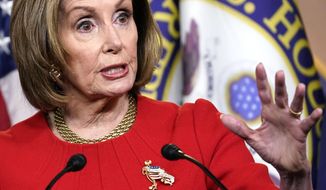 House Speaker Nancy Pelosi of Calif., speaks during a news conference on Capitol Hill in Washington, Thursday, May 13, 2021. (AP Photo/Susan Walsh)